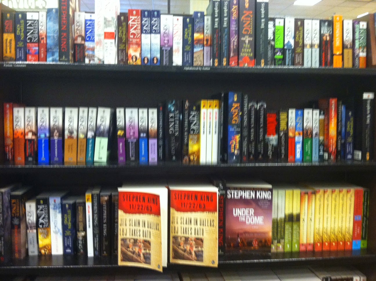 Talk Stephen King Bookshelf